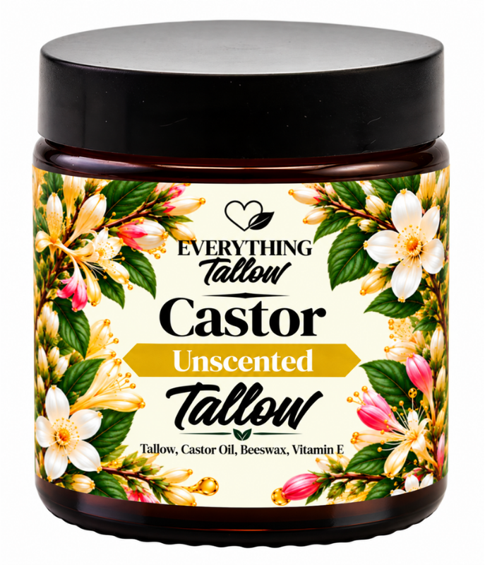 Unscented Tallow- Castor Oil