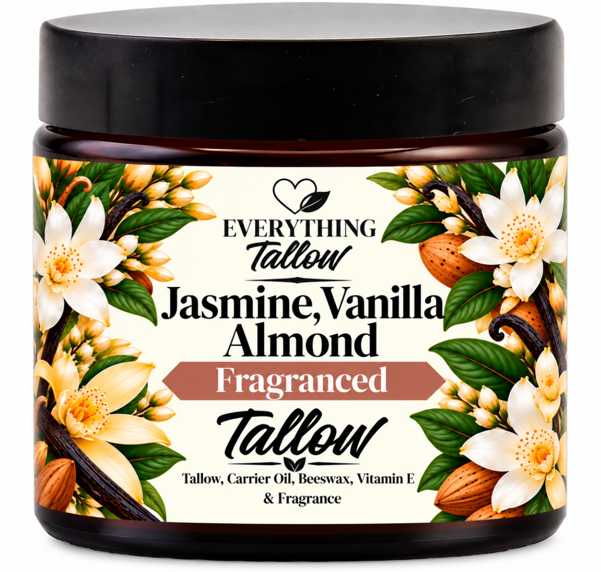 Jasmine Vanilla Almond Tallow