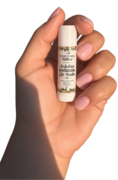 Unscented Tallow Lip Balm